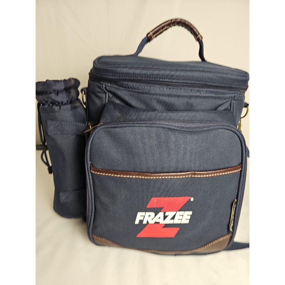 Picnic at Ascot Classic 2 Person Insulated Picnic Backpack Blue Frazee Logo